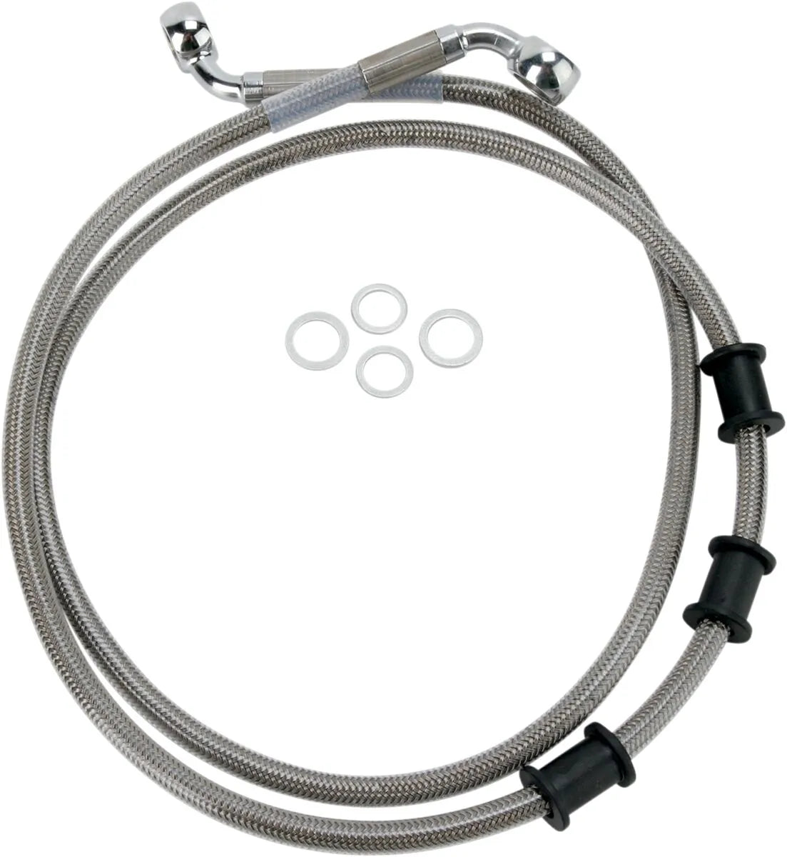 Drag Specialties Förlängd Bromsslang Kit - 47.75"