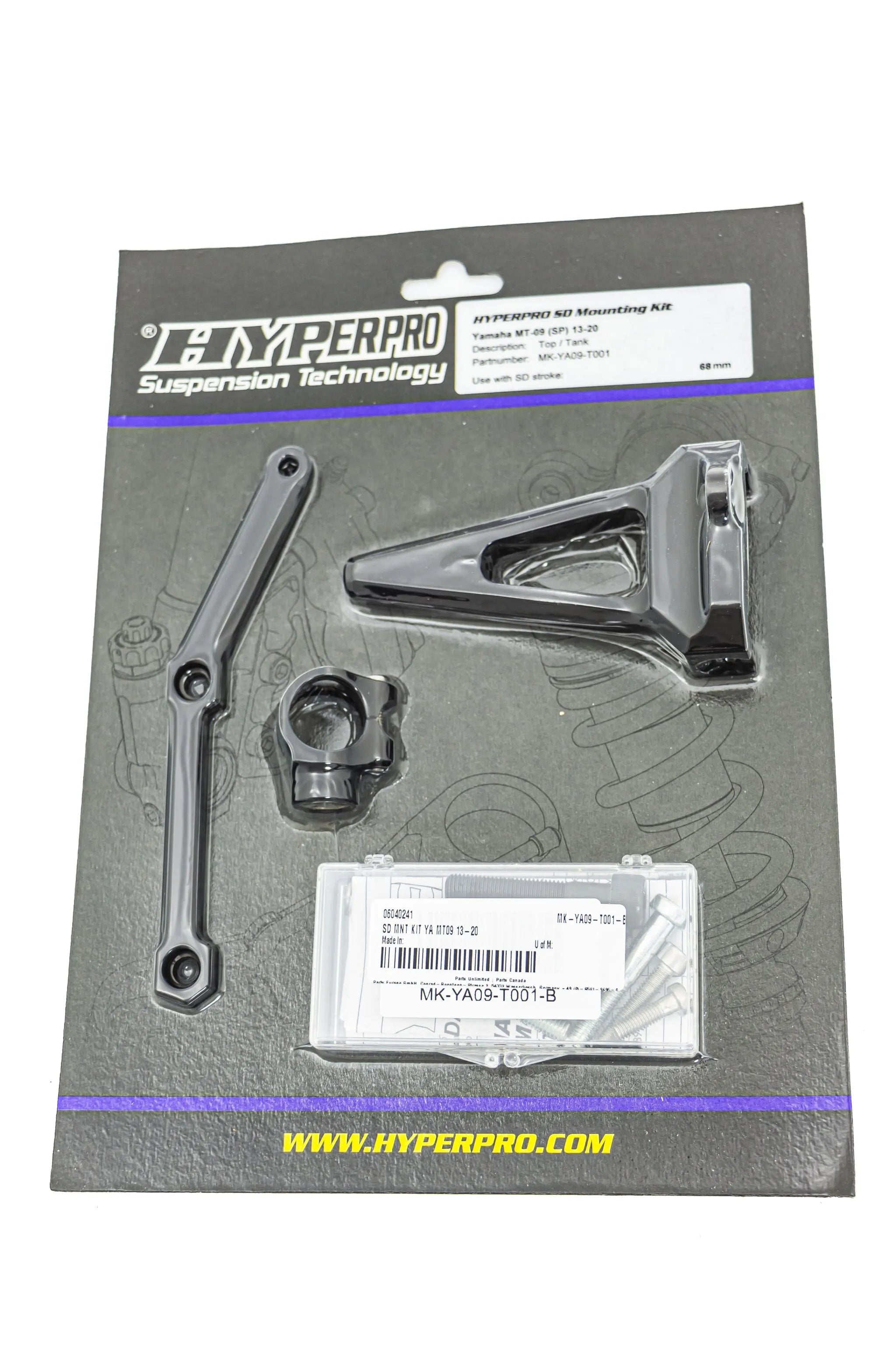 Hyperpro Steering Damper Mounting Kit