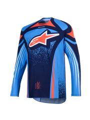 Alpinestars Techstar Nomur Jersey - Blue/Orange/Navy
