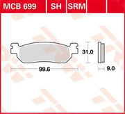 Trw Srm Series Sintered Scooter Brake Pads - Rear
