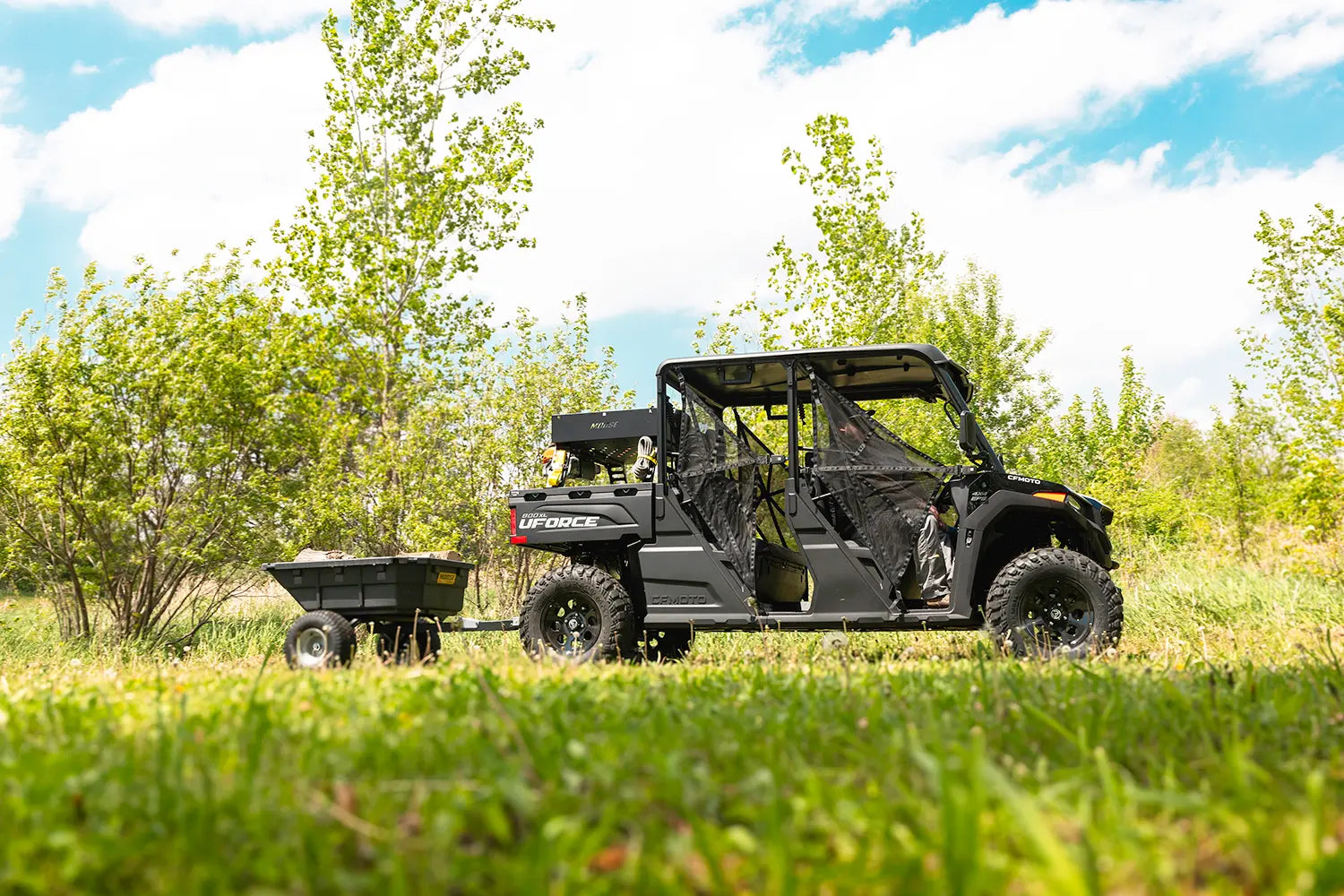 Moose Offroad 12" Black Gloss Aluminum Wheel