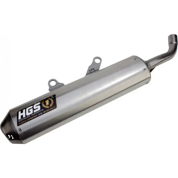 Hgs 2-stroke Silencer Aluminum Muffler Exhaust