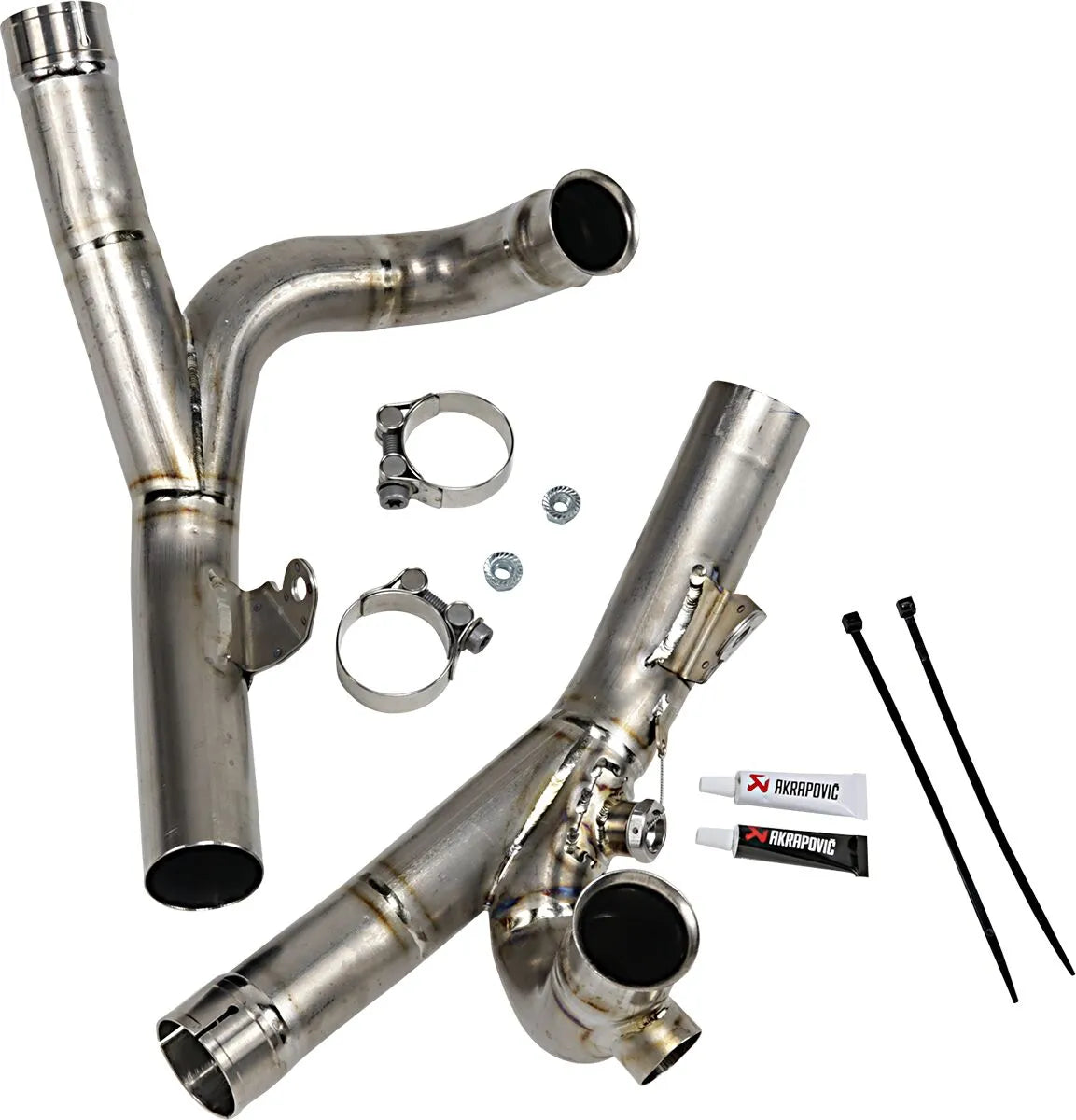 Akrapovic Titan Grenrör För Slip-on Uppgradering