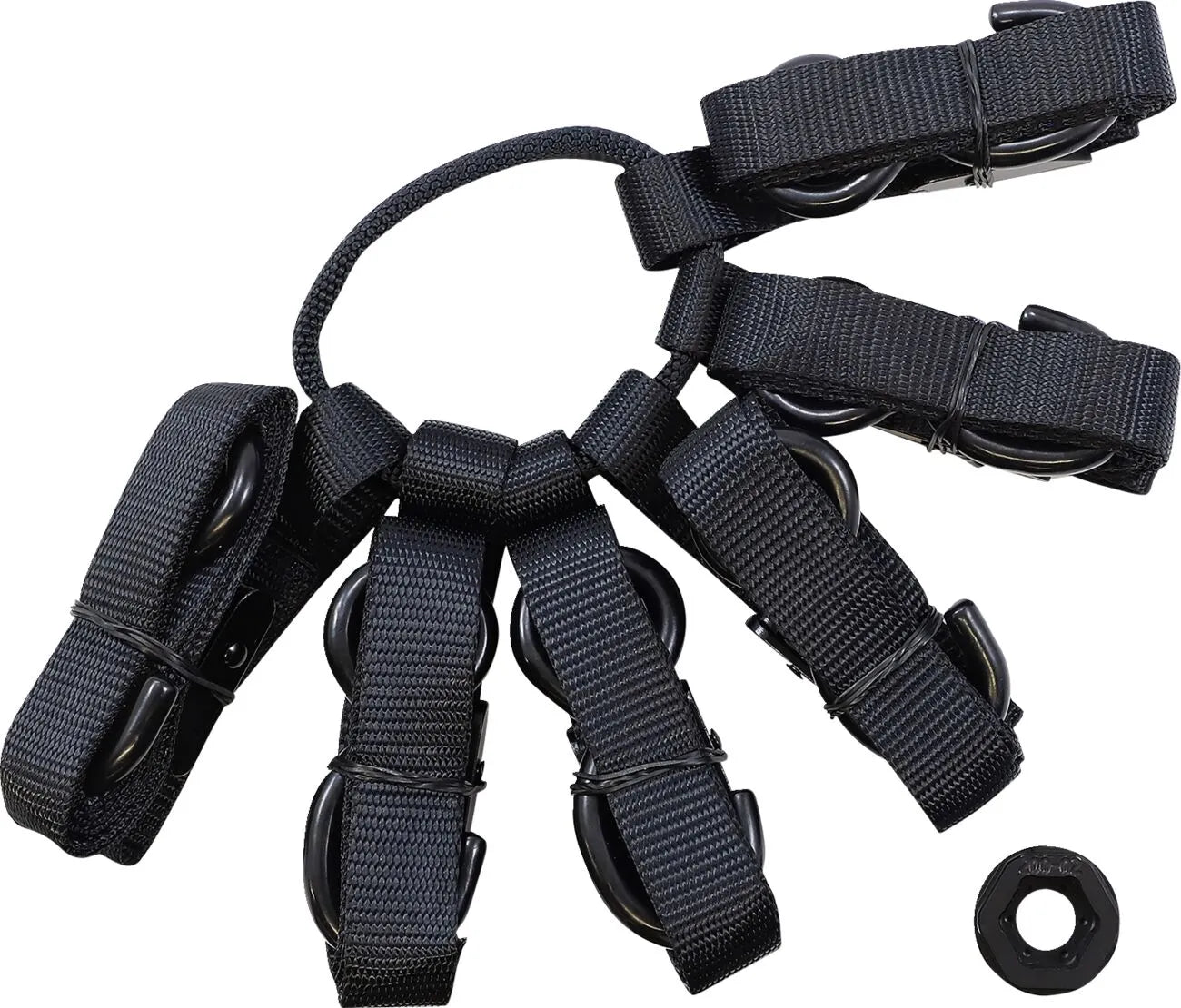 Moose Offroad Cargo Straps With Cam Buckles 6-pack