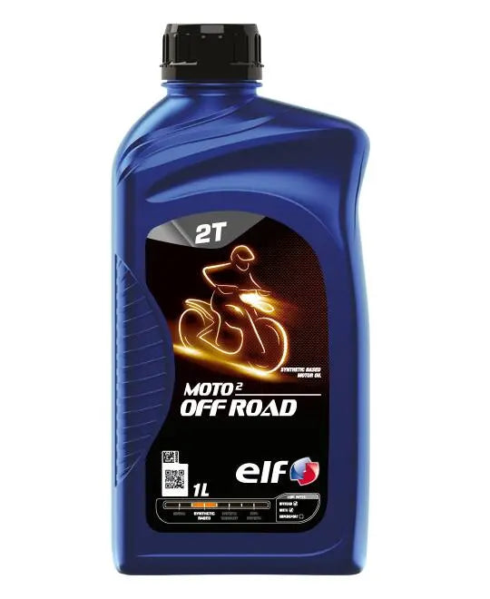 Elf Moto 2 Off Road Engine Oil For 2-stroke Engines 1 liter