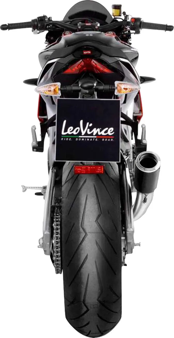 Leovince Lv Corsa Slip-on Muffler With Carbon Fiber