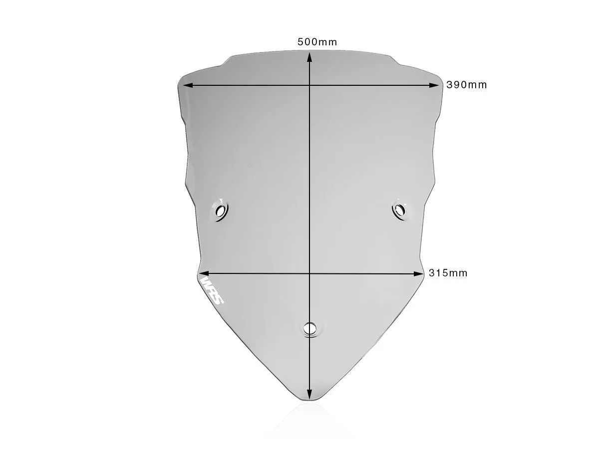 Wrs Windscreen - Enhanced Rider Protection