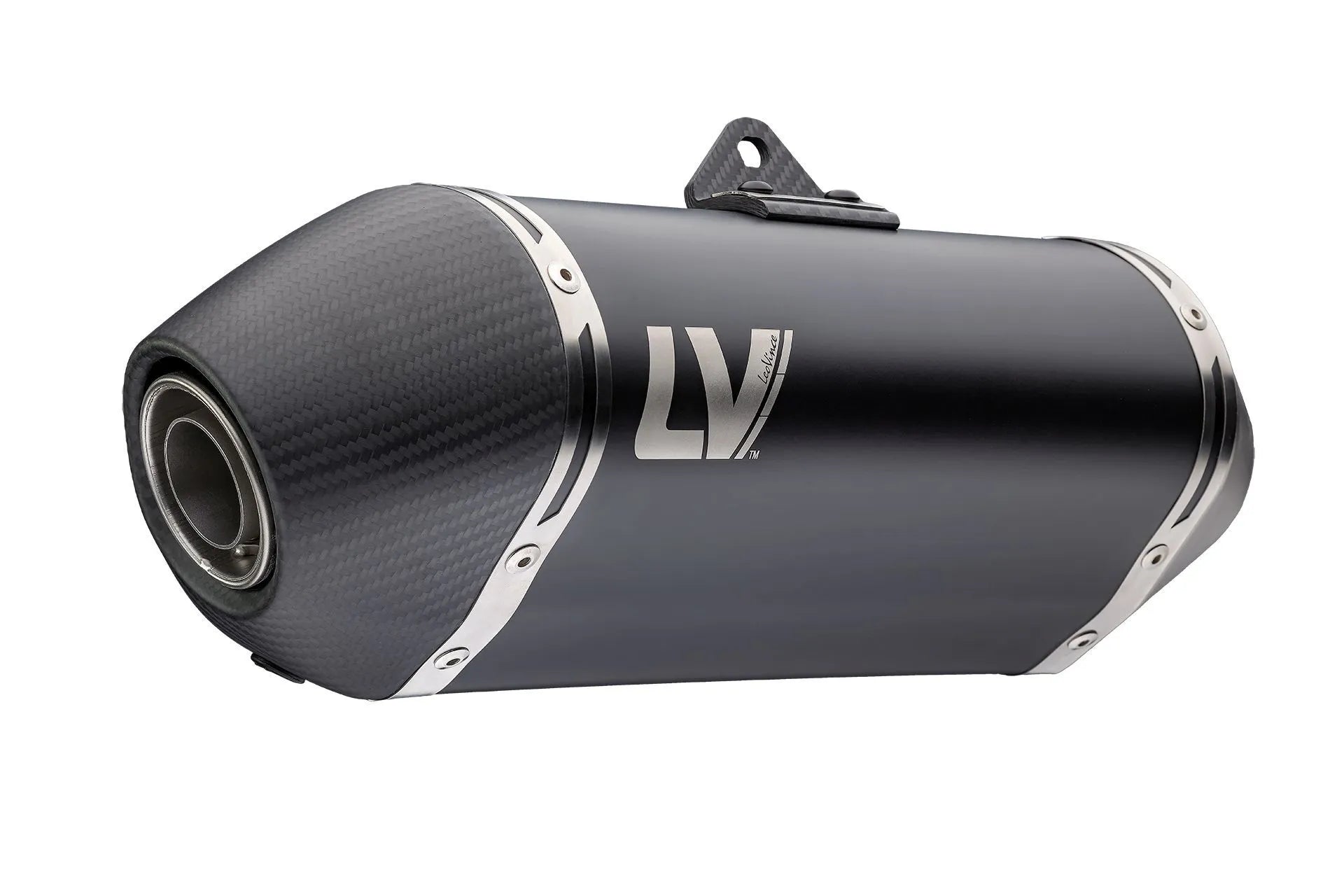 Leovince LV-14 Black Edition Slip-On Avgasrör - ECE Väglaglig