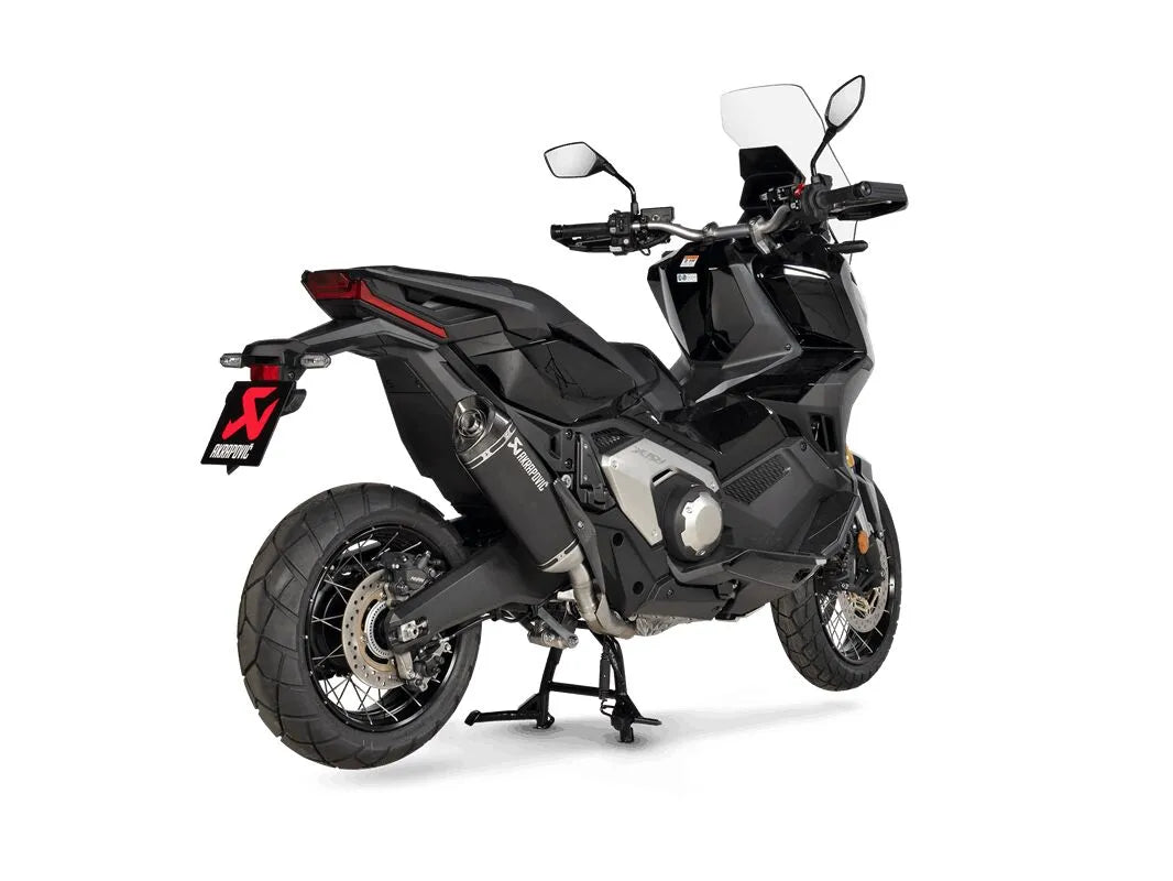 Akrapovic Slip-On Ljuddämpare För Scootrar - ECE Väglaglig/Besiktningsgodkänd