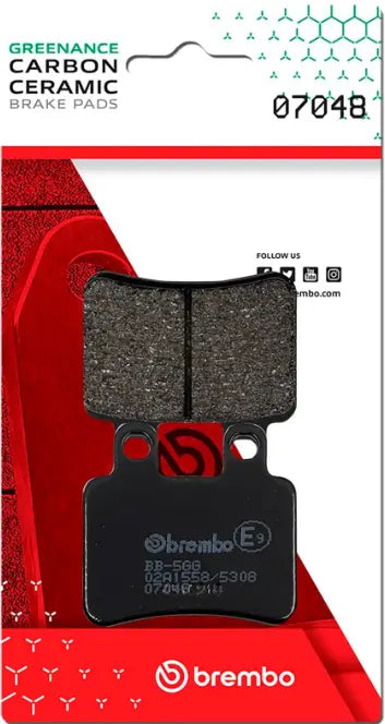 Brembo Äkta Carbon Keramiska Bromsbelägg Prime Line