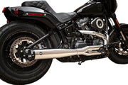 S&S Cycle SuperStreet 2:1 Avgassystem - Krom