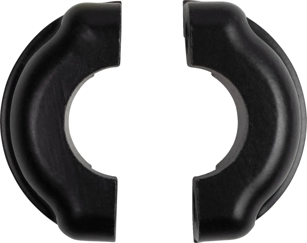 La Choppers Twin Round 10" Black Handlebar