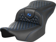 Saddlemen Honeycomb Roadsofa Seat - For Harley Davidson