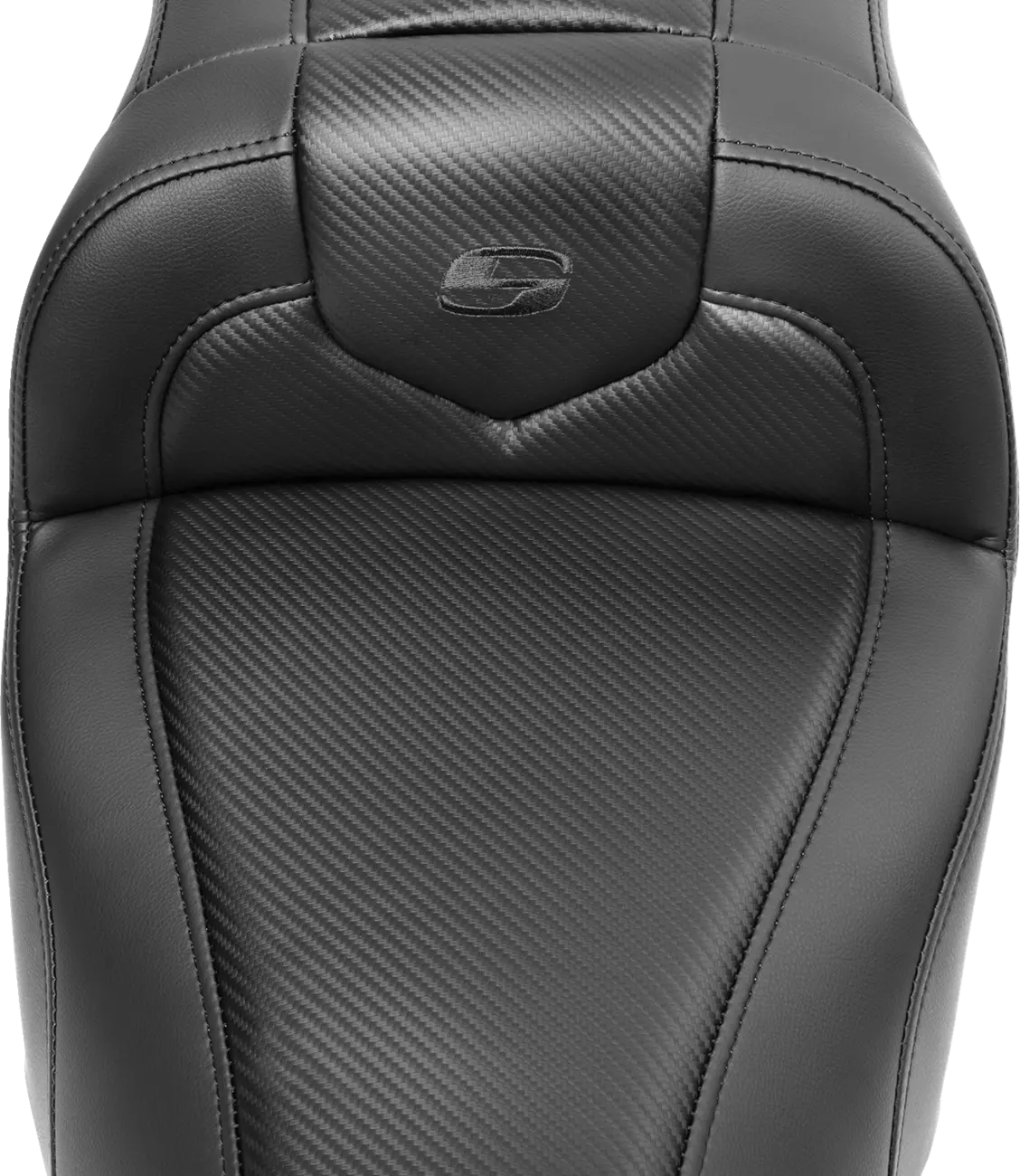 Saddlemen Roadsofa Carbon Fiber Seat - For Harley Davidson