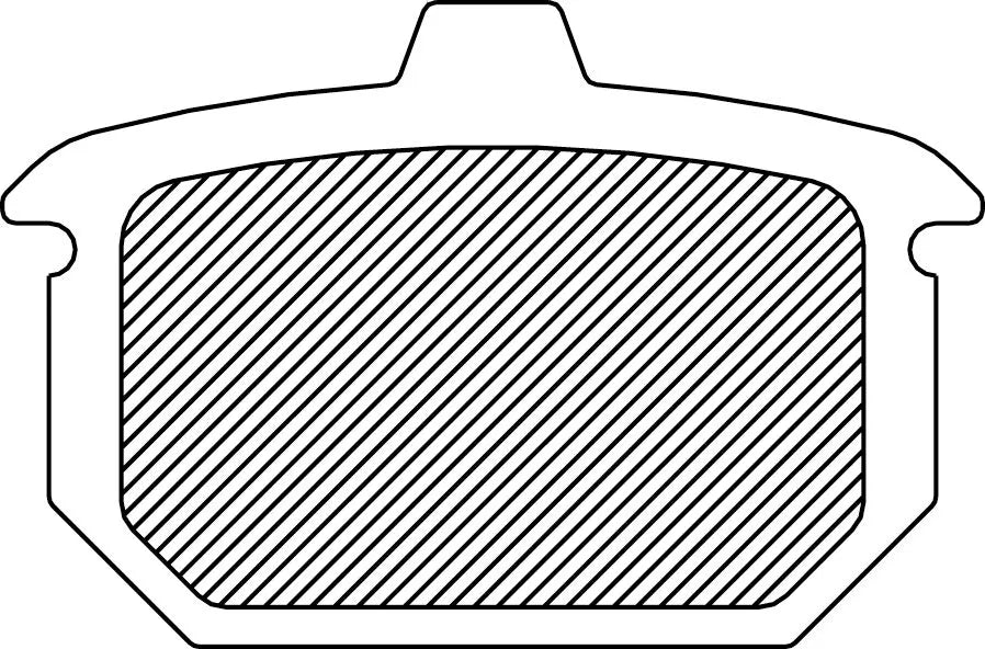 Drag Specialties Sintered Metal Brake Pads For Harley-davidson - Rear