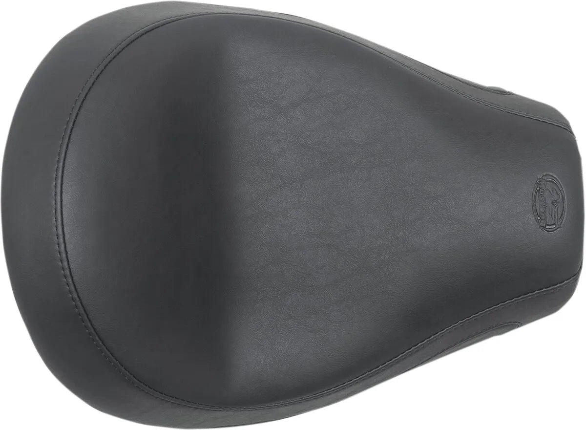 Mustang Tripper Solo Seat - Black Vinyl - For HONDA