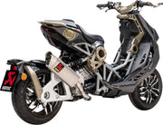 Akrapovic Slip-On Line Ljuddämpare För Scooter