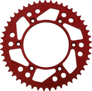 Moose Offroad Aluminum Rear Sprocket 520 49t Red