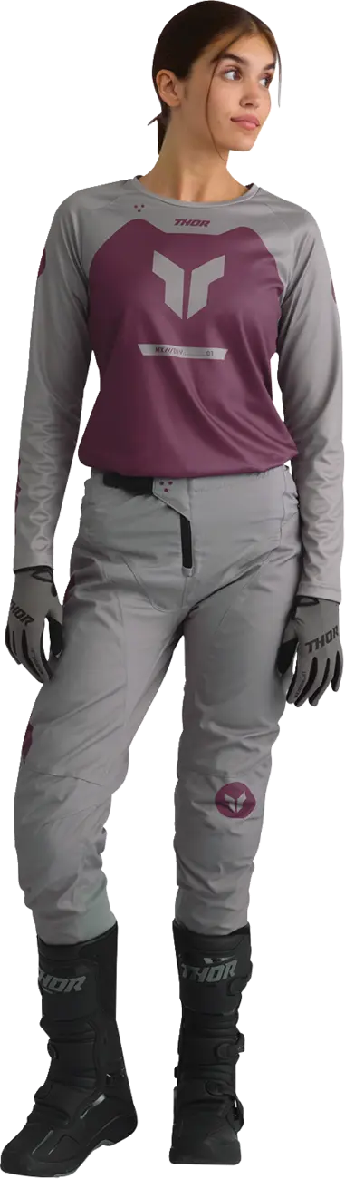 Thor Ridemode Menace Women's Pants Purple/Gray