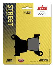 Sbs Hf Street Ceramic Organic Bromsbelägg - Bak