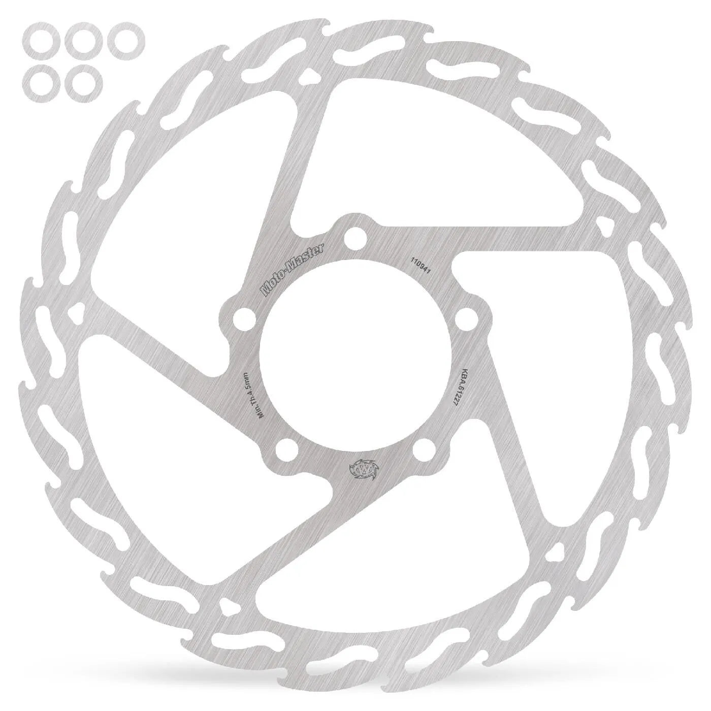 Moto-master Flame Series Fast Bromsrotor - Fram