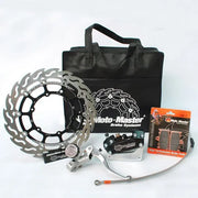 Moto-master Supermoto Racing Kit med 320mm Flame-skiva