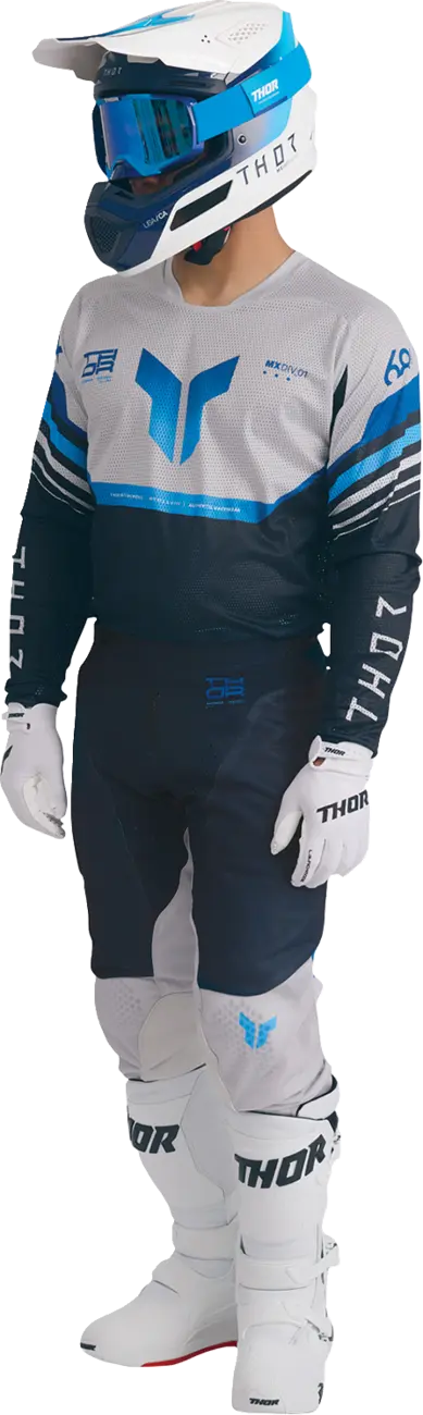 Thor Activate Goggle Blue/White
