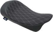 Drag Specialties Low-profile Solo Seat - For Harley Davidson