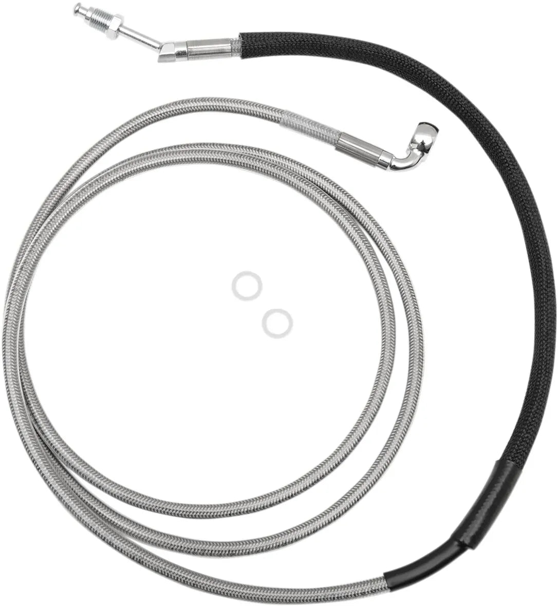 Drag Specialties Stainless Steel Hydraulic Clutch Line