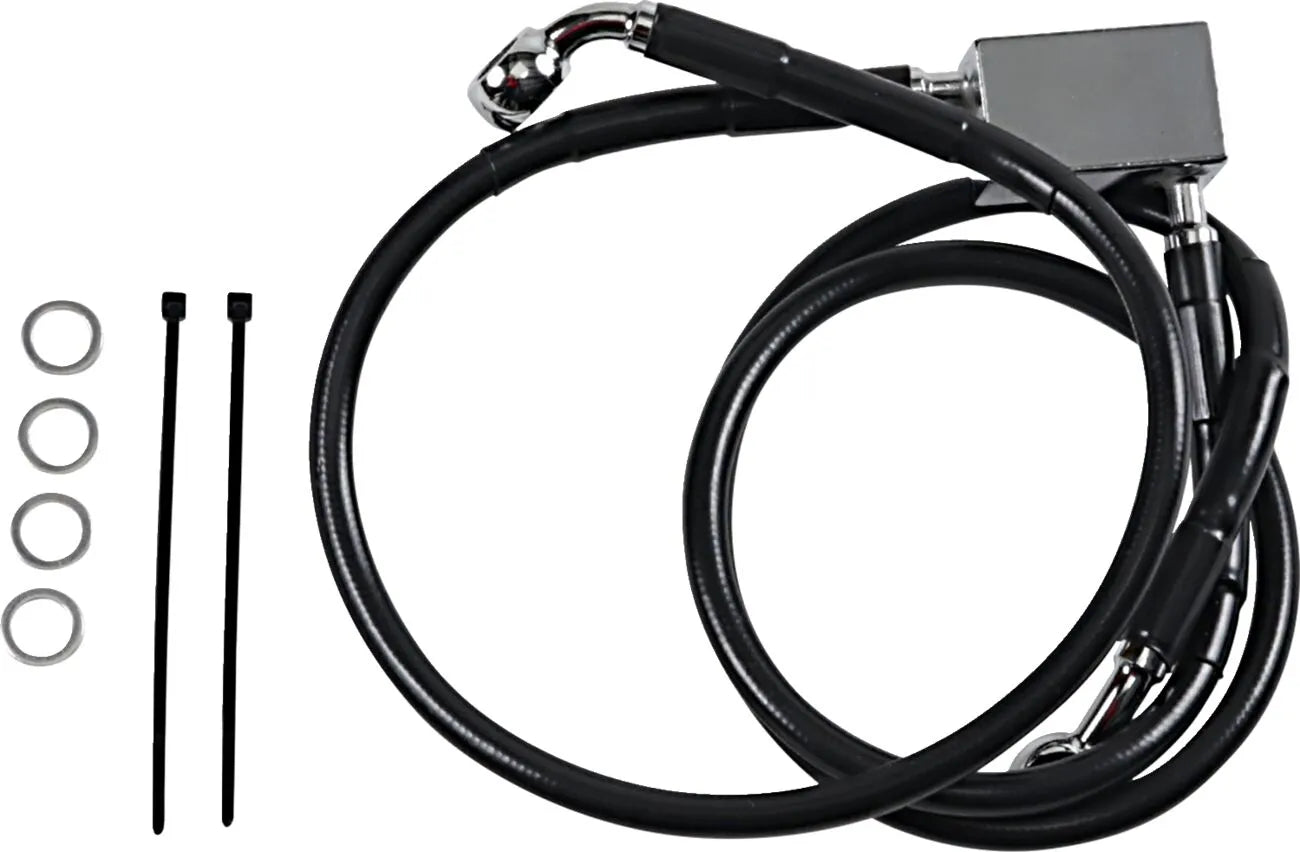 Drag Specialties Bromsledningskit För Bak - 33.5"
