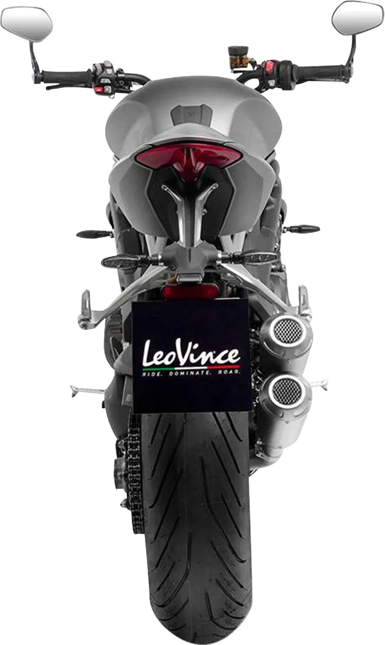 Leovince Lv-10 Slip-On Ljuddämpare - ECE Väglaglig