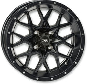 Itp Hurricane Wheel - 15" Matte Black