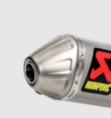 Akrapovic V-ec177 Muffler End Cap - Titanium