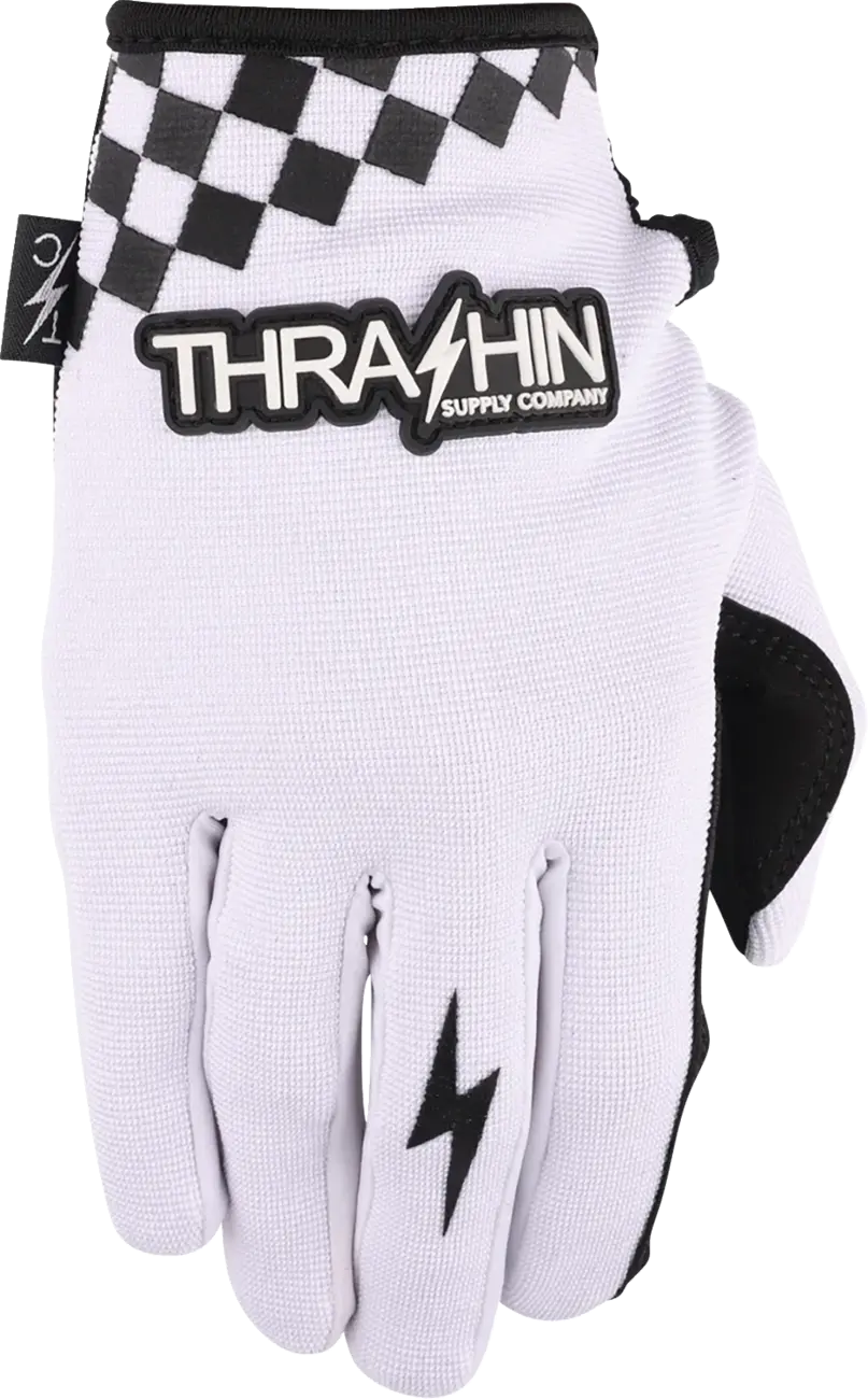 Thrashin Supply Co - Go Fast Stealth Gloves White