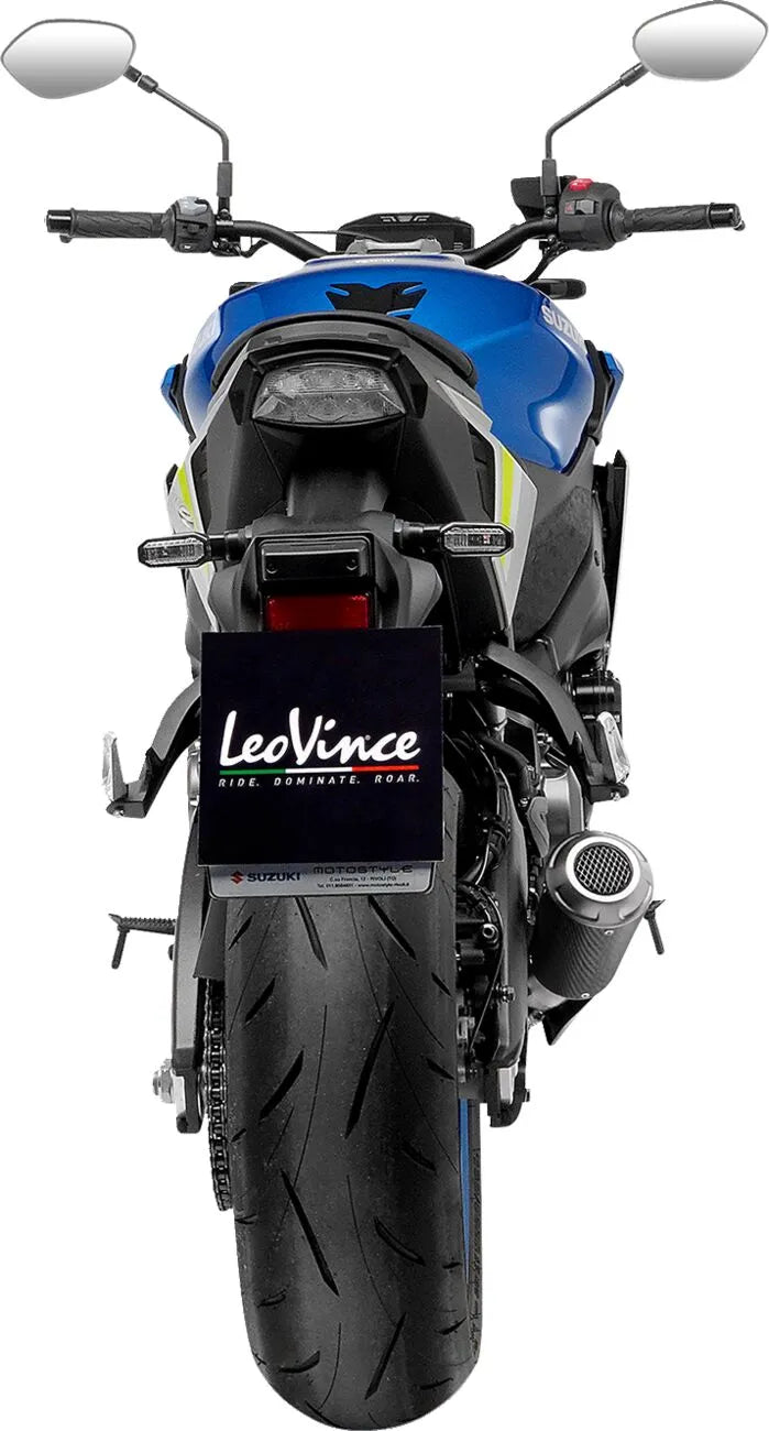 Leovince LV-10 Kolfiber Slip-On Avgasrör - ECE Väglaglig