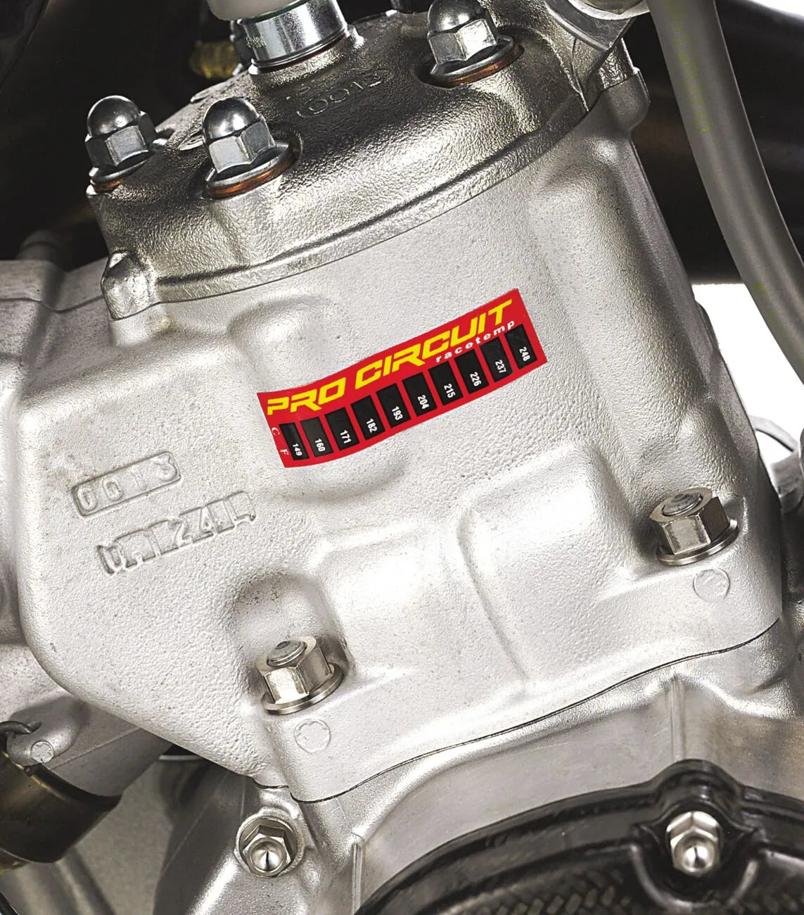Pro Circuit Temperaturstrips för Motorövervakning