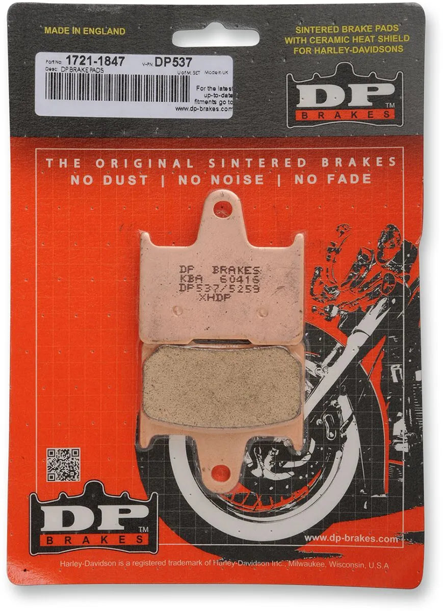 Dp Brakes Sintermetall Bromsbelägg För Harley/buell - Bak