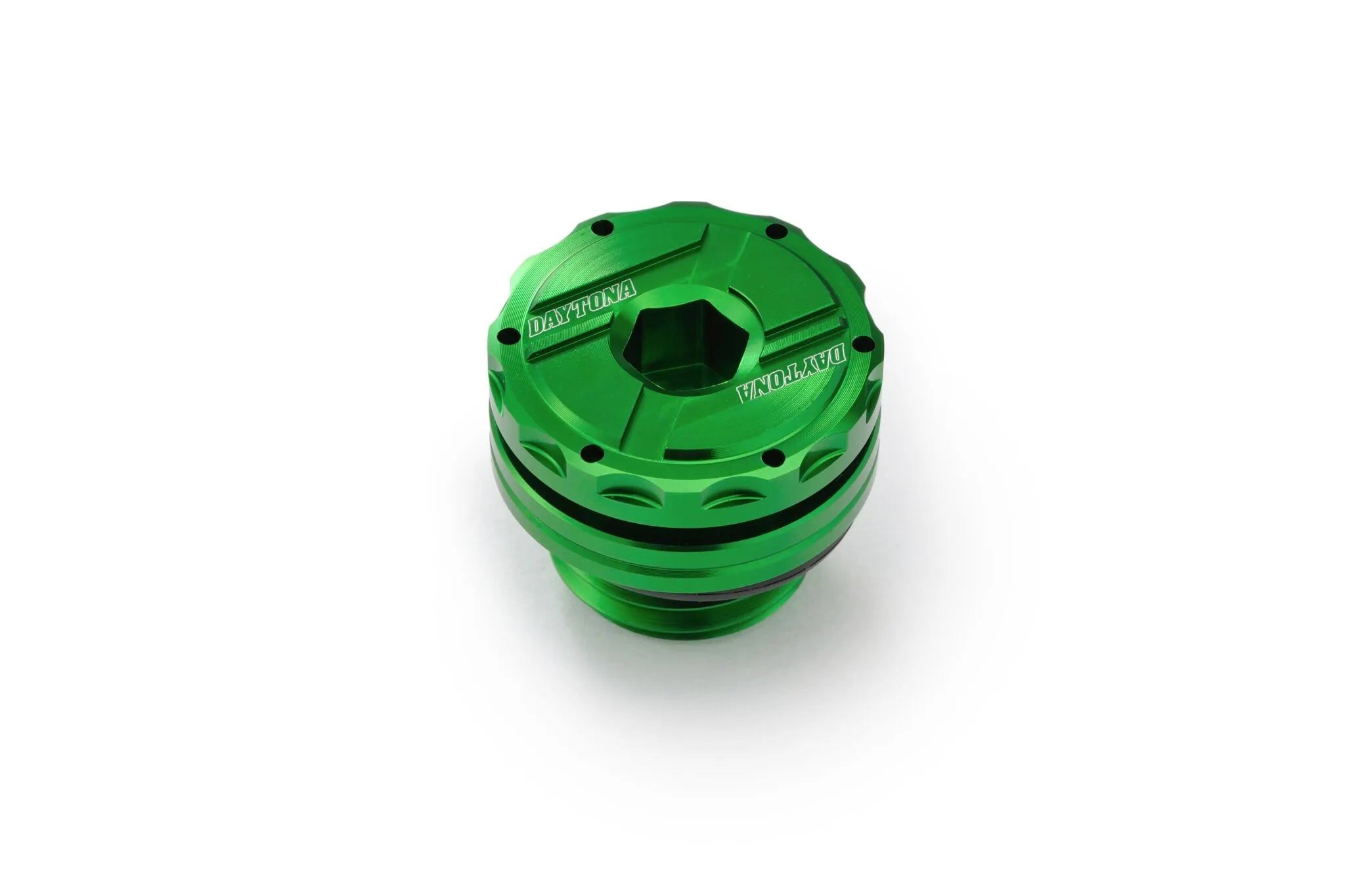Daytona Cnc Oil Filler Cap - Green Anodized