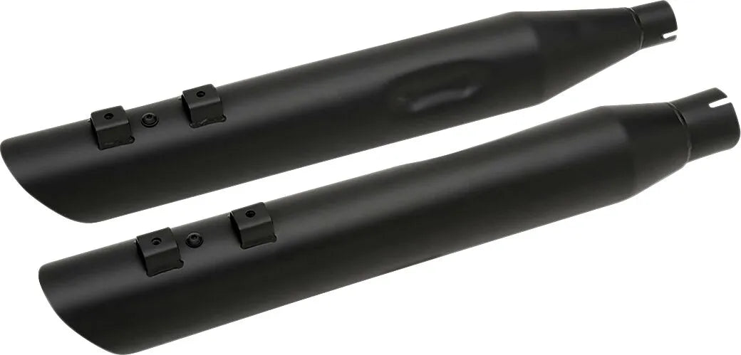 Drag Specialties Slashdown Slip-On Avgasrör - Svart