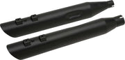 Drag Specialties Slashdown Slip-On Avgasrör - Svart