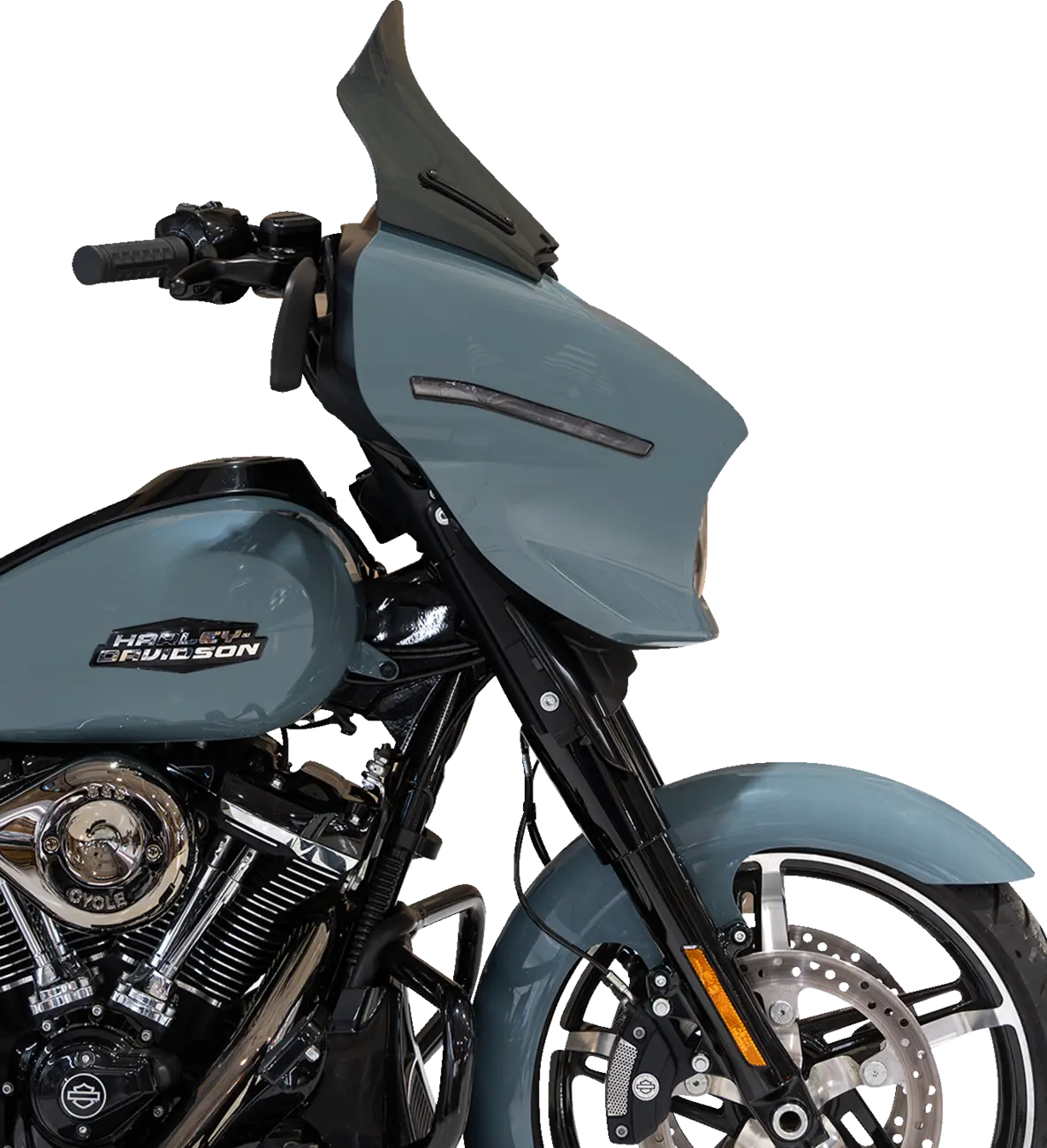 Klock Werks Flare Windshield - 12" Dark Smoke