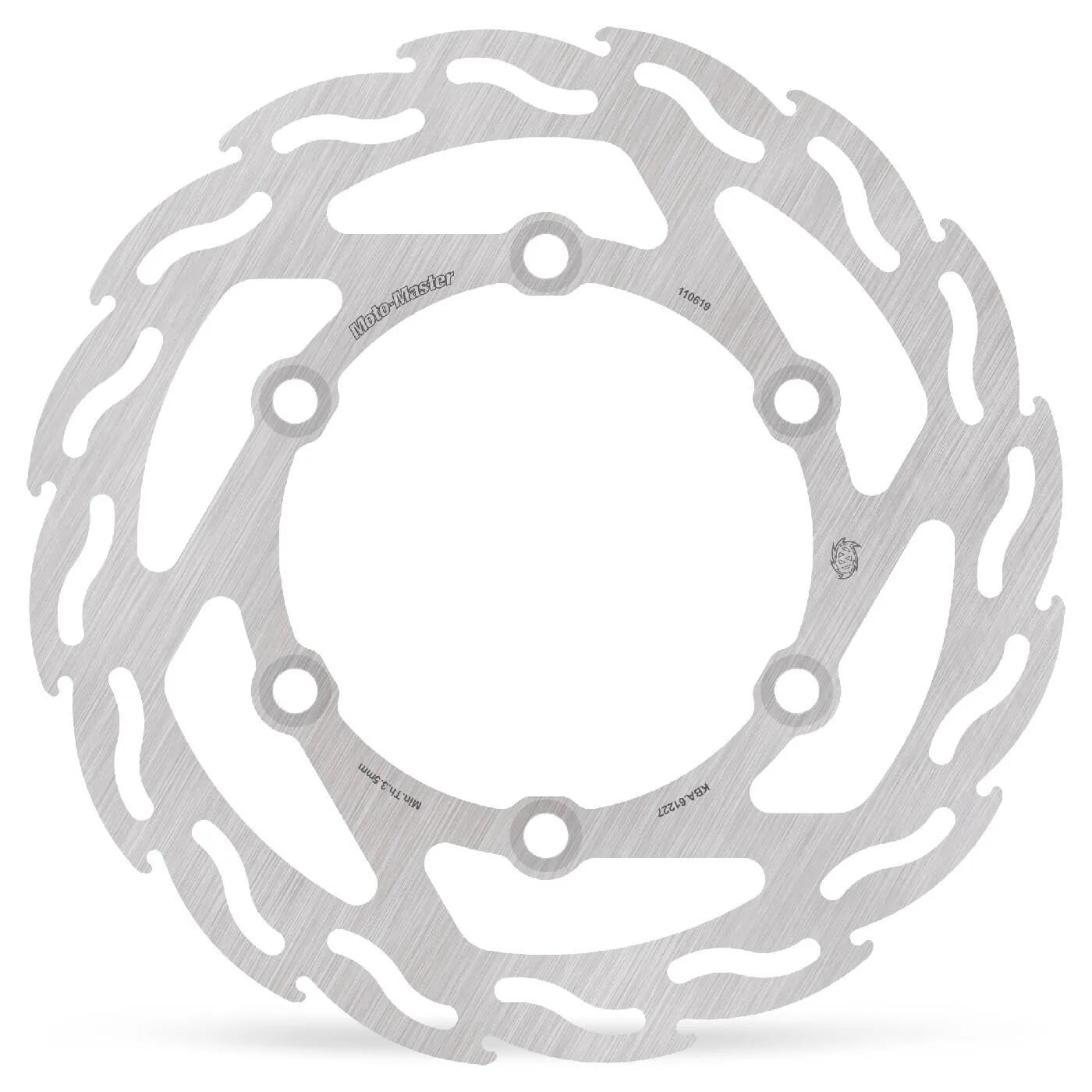 Moto-master Flame Series Fast Bromsskiva - Fram