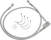 Drag Specialties Förlängd bromsslang kit 35.5" Rostfritt stål