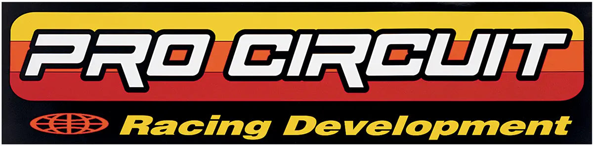 Pro Circuit Original Logo Van Decal
