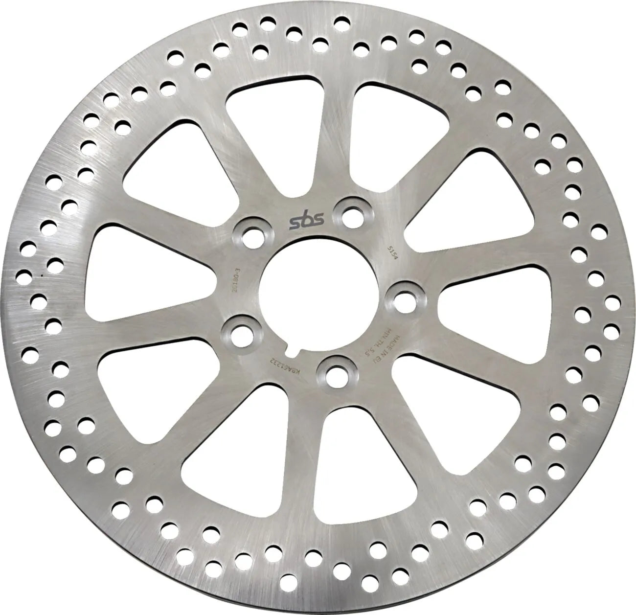 Sbs Rostfritt Stål Bromsskiva Standard 300mm - Bak