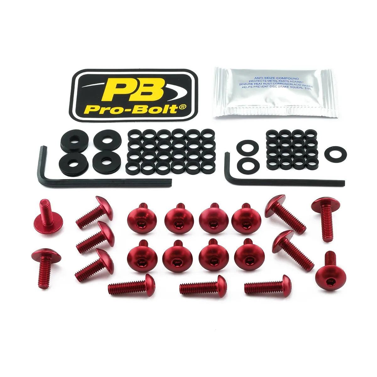 Pro Bolt Aluminium Fairing Bolt Kit For Triumph