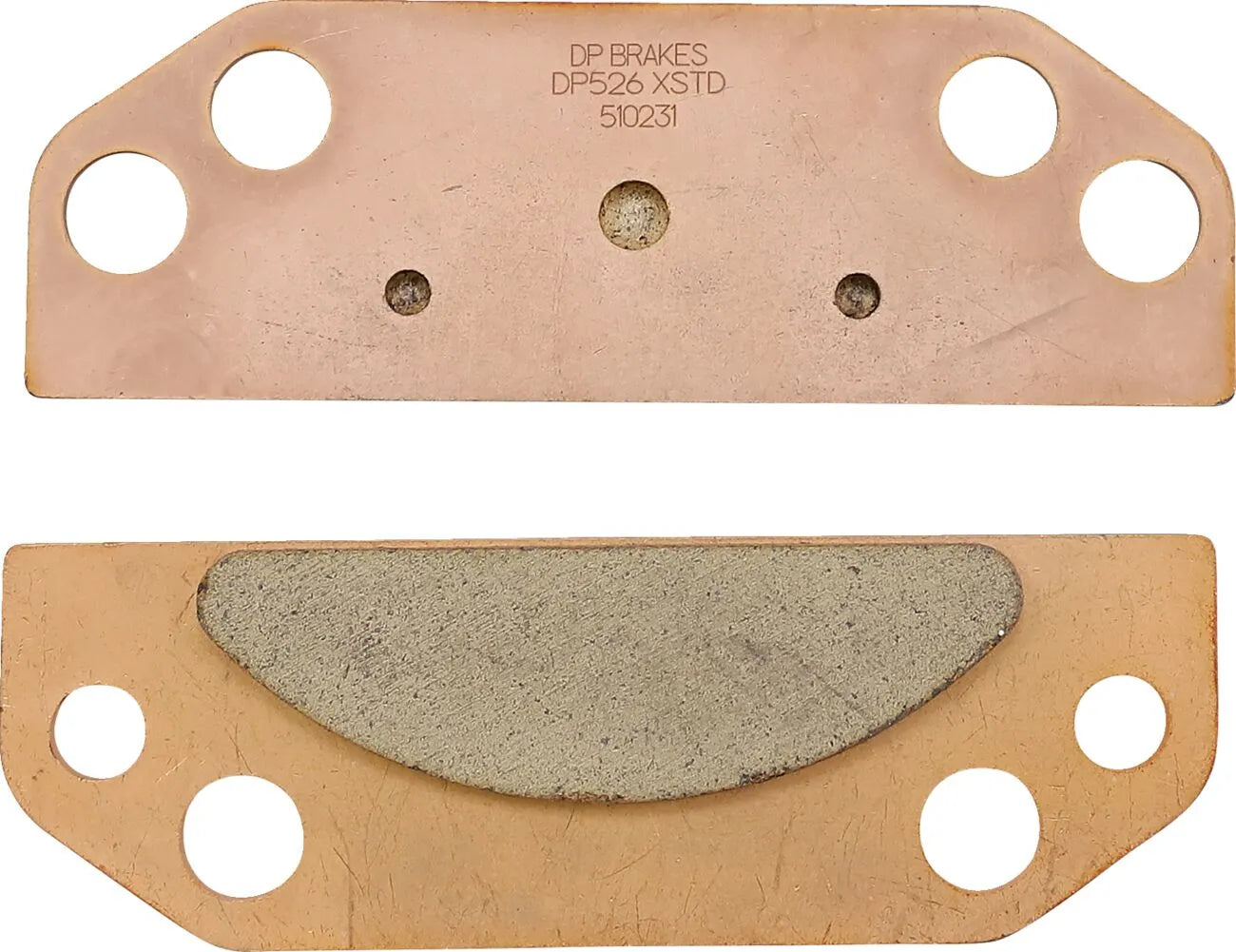 Dp Brakes Sintermetall Bromsbelägg För Atv/utv - Bak