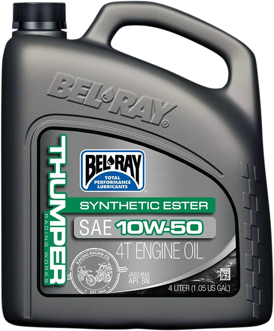Bel-ray Thumper Racing Synthetic Ester 4t 10W-50 Engine Oil 4 liter