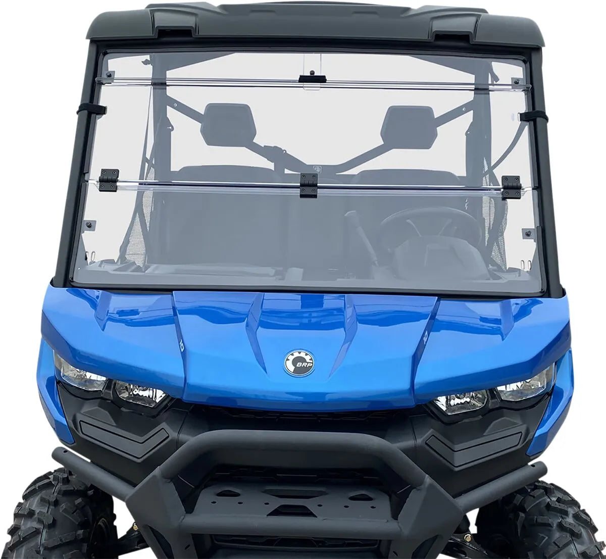 Moose Offroad Deluxe Full Folding Windshield