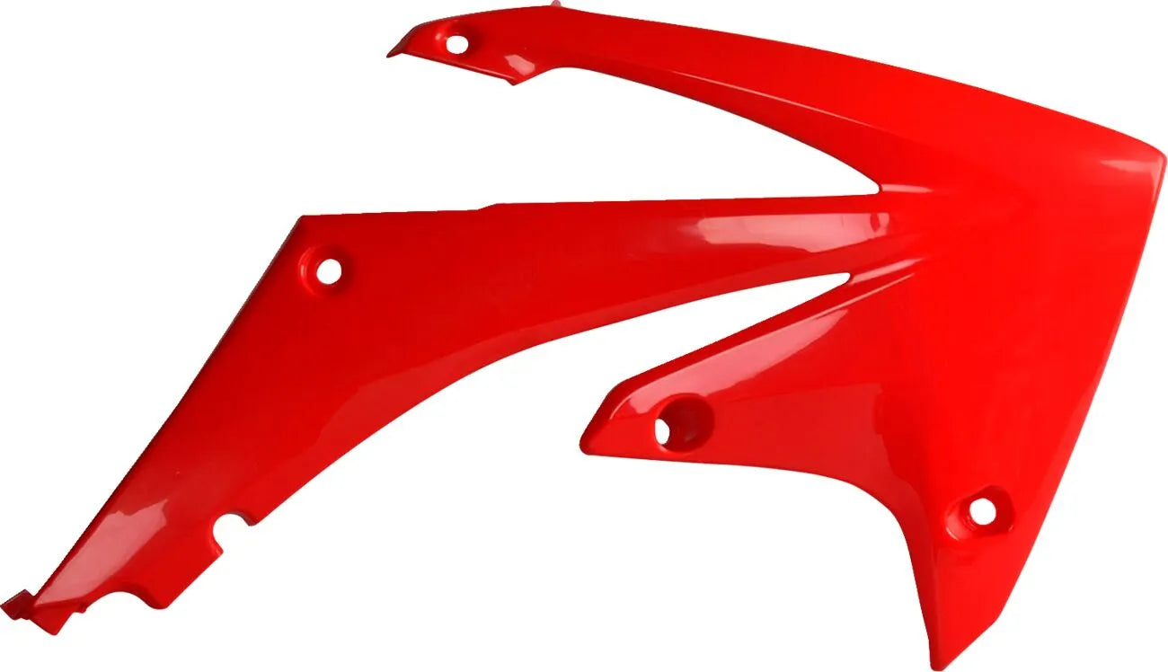 Polisport Radiator Covers For Honda - Red Oem Finish
